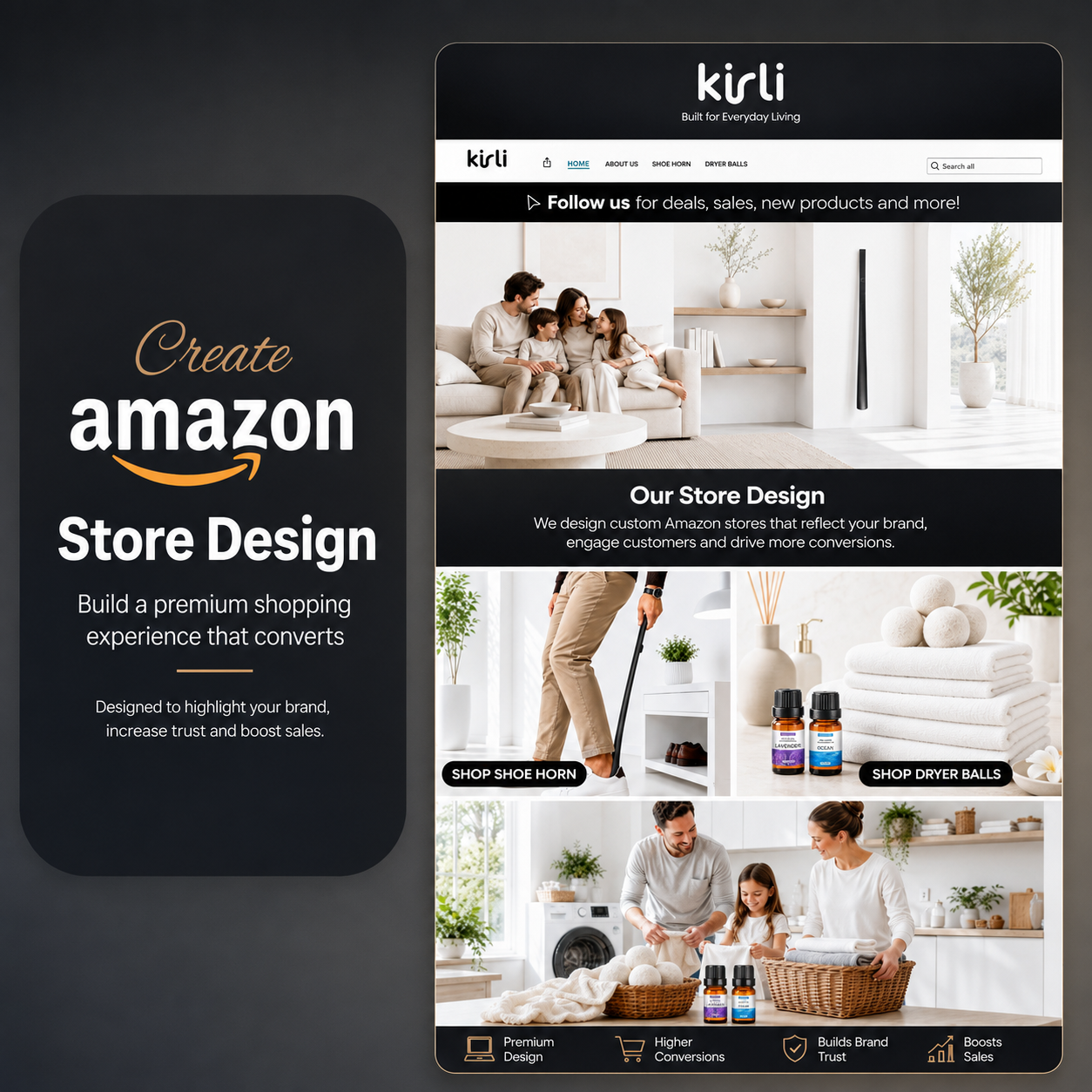 Amazon Store Design