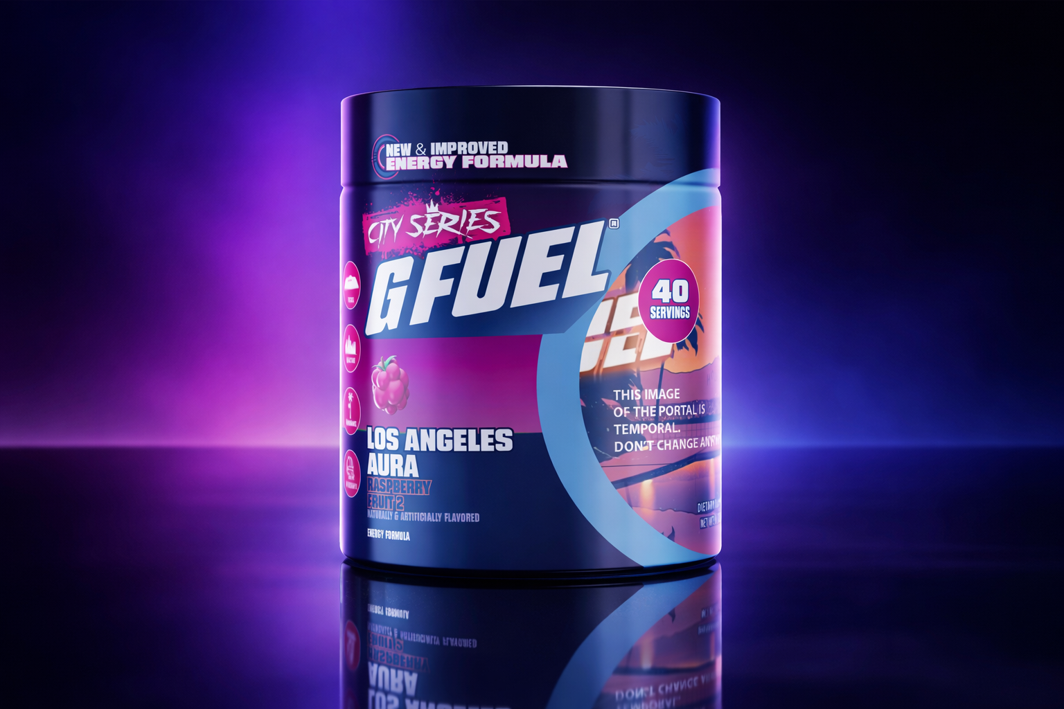 G FUEL LA Aura render